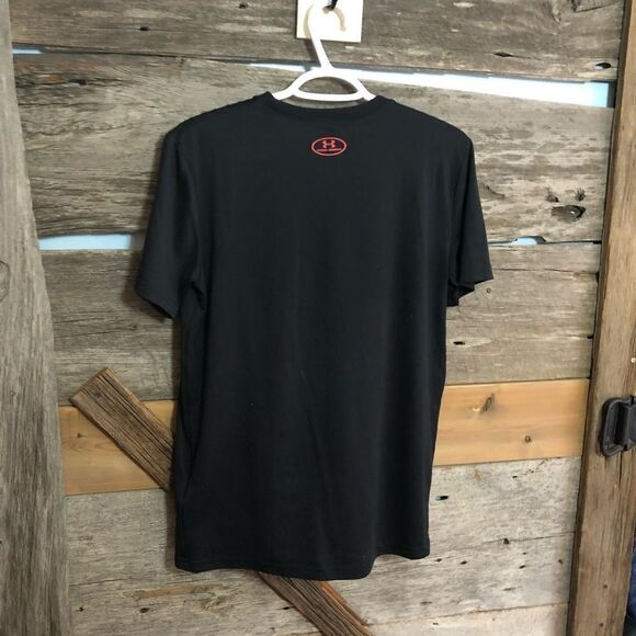 under Armour Size XL Youth Black 'Hit The Lights' activewear t-shirt - Picture 3 of 5